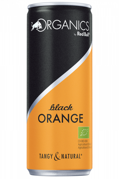 The ORGANICS By Red Bull Black Orange Lattina 25cl