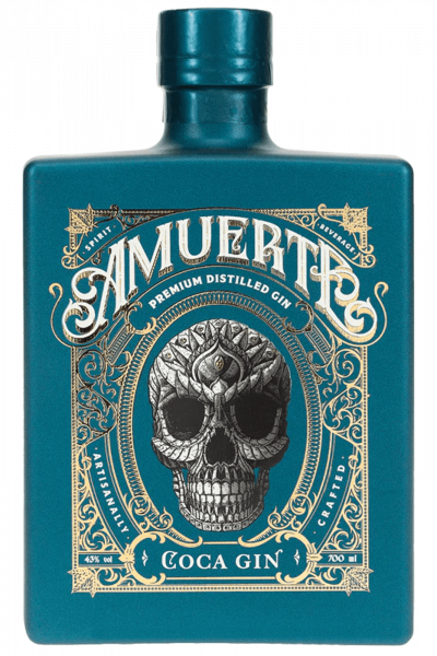 Gin Amuerte Coca Leaf Green 70cl