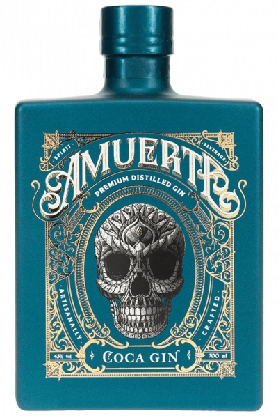 Gin Amuerte Coca Leaf Green 70cl
