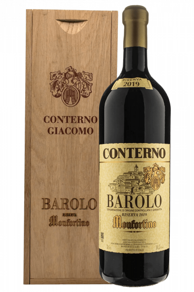 Doppio Magnum Barolo Monfortino Riserva Giacomo Conterno 2019 (Cassetta in Legno)