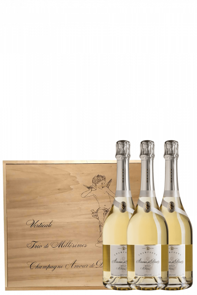 Verticale Amour De Deutz Brut 2008-2009-2010 (Magnum Cassetta in Legno)