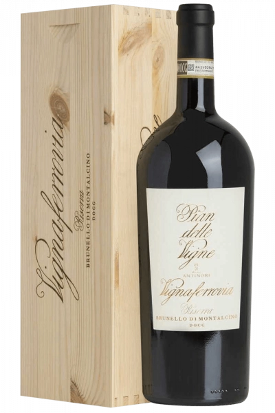 Magnum Brunello Di Montalcino Pian Delle Vigne Vignaferrovia Riserva Antinori 2012 (Cassetta in Legno)