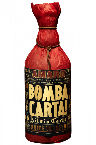 Amaro Bomba Carta! Caffè Tustatu Silvio Carta 70cl