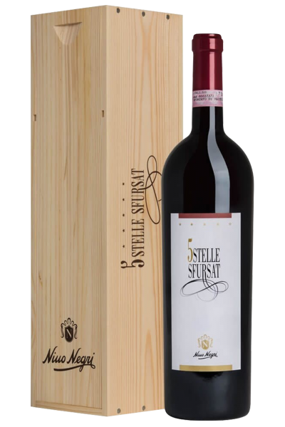 Magnum Sfursat Di Valtellina DOCG 5 Stelle 2021 Nino Negri (Cassetta in Legno)