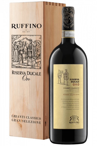 Magnum Chianti Classico Gran Selezione Riserva Ducale Oro Ruffino 2020 (Cassetta in Legno)