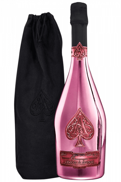 Champagne Armand De Brignac Rosè (Velvet Bag)