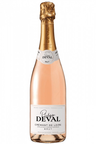 Crémant De Loire Brut Rosé Philippe Deval  