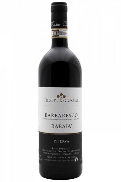 Barbaresco Riserva Rabajà Giuseppe Cortese 2016