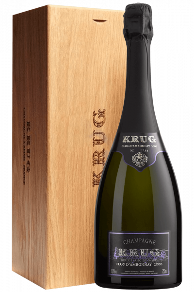 Champagne Krug Clos D'Ambonnay Brut 2000 (Cassetta in Legno)