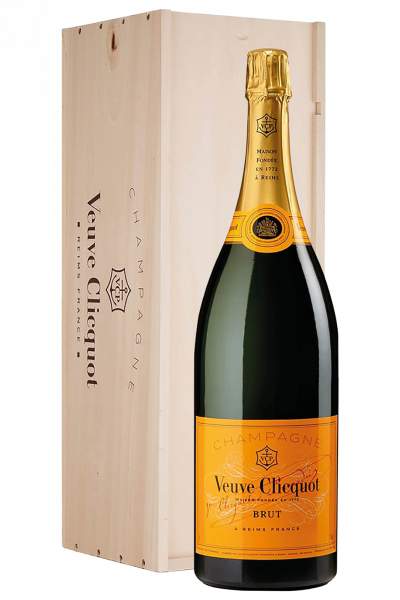 Champagne Balthazar Veuve Clicquot Brut Yellow Label (Cassetta in Legno)
