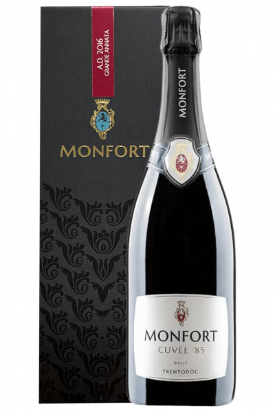 Trentodoc Extra Brut Cuvée ’85 AD16 Monfort (Astucciato)