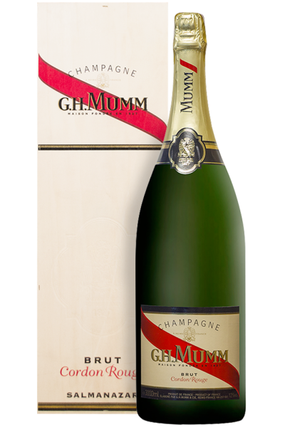 Salmanazar Champagne Mumm Cordon Rouge Brut (Cassetta In Legno)