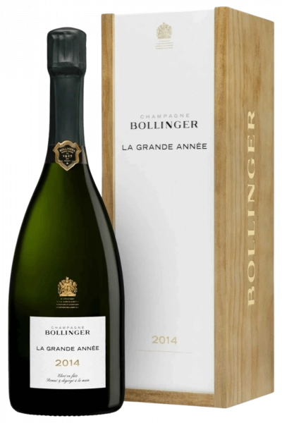 Champagne Bollinger La Grande Année Brut 2015 (Cassetta in Legno)