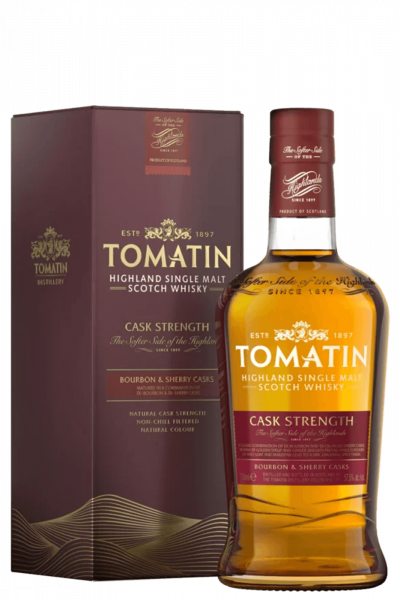 Tomatin Cask Strenght Single Malt Scotch Whisky 70cl (Astucciato)