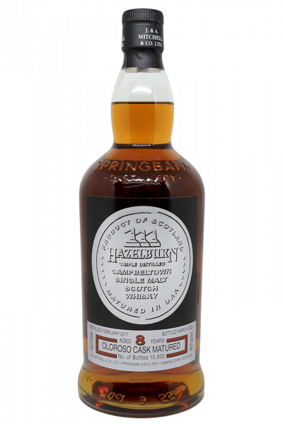 Hazelburn 8 Years Old Sherry Wood 70cl 