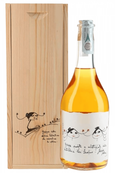 Grappa Ambrata Romano Levi 70cl (Cassetta in Legno)