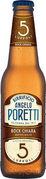 Poretti 5 Luppoli Bock Chiara 33cl