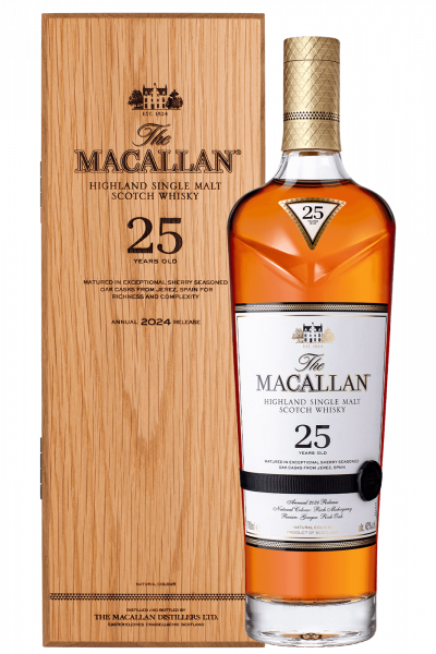 The Macallan Sherry Oak 25 anni 2024 (Cassetta in Legno)
