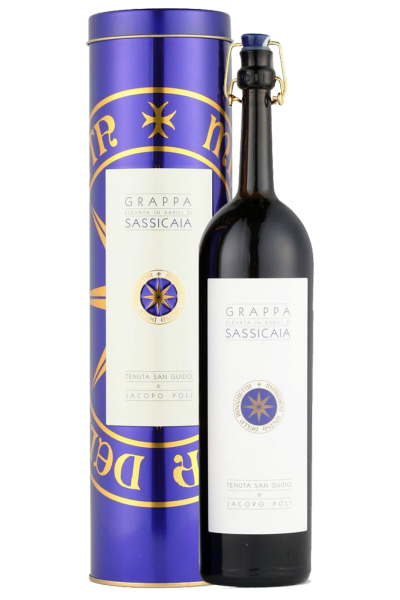 Grappa Sassicaia Poli 50cl (Astucciato)