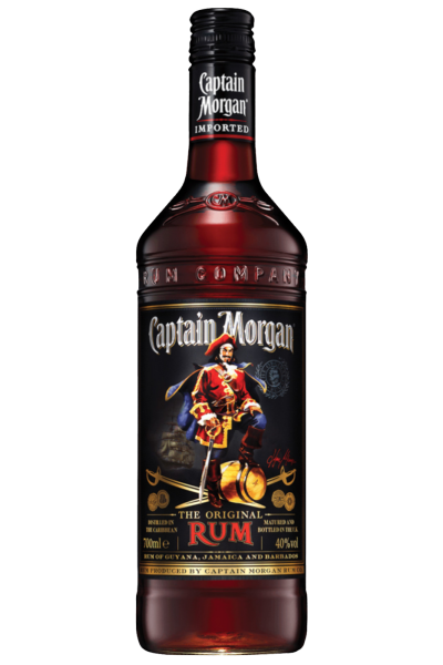 Rum Captain Morgan Black 1Litro