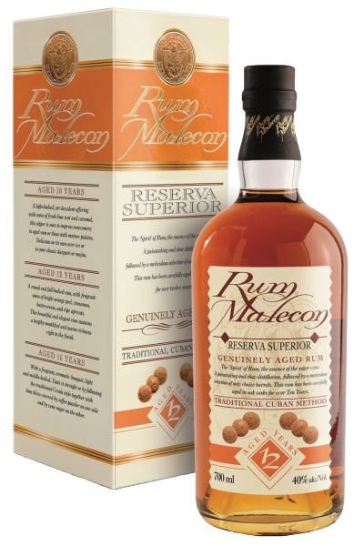 Rum Malecon Reserva Superior 12 anni 70cl (Astucciato)