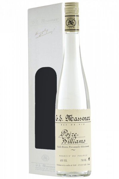 Eau-De-Vie De Poire Williams G.E. Massenez 70cl (Astucciato)