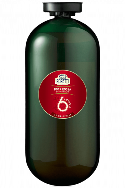 Fusto Poretti 6 Luppoli Bock Rossa Modular 20 Litri