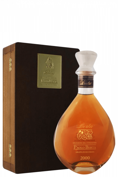 Grappa Selezione Del Fondatore Paolo Berta 2005 Berta 70cl (Cassetta in Legno)