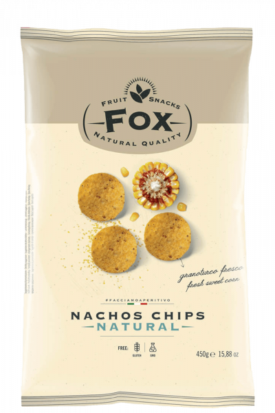 Nachos Chips Natural Fox 450gr