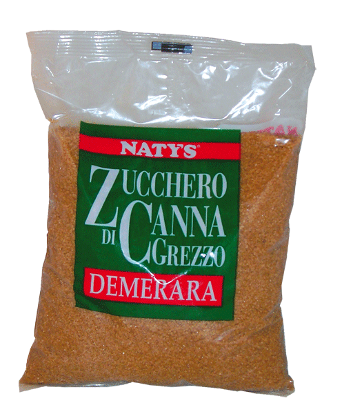 Zucchero Di Canna Grezzo Demerara Naty's 1kg
