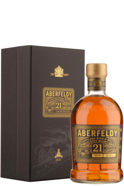 Aberfeldy 21 Years Old Single Malt Scotch Whisky 70cl (Astucciato)