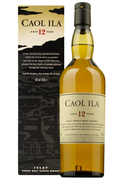 Caol Ila 12 Years Old Islay Single Malt Scotch Whisky 70cl (Astucciato)
