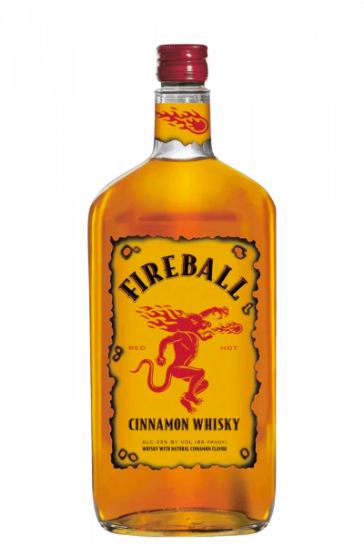 Fireball Liqueur Blended With Cinnamon And Whisky 1Litro