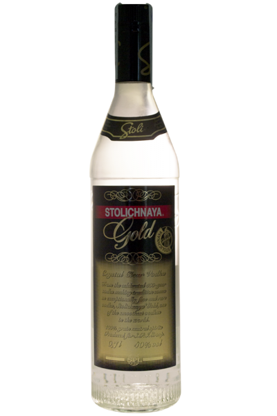 Vodka Stolichnaya Gold 70cl