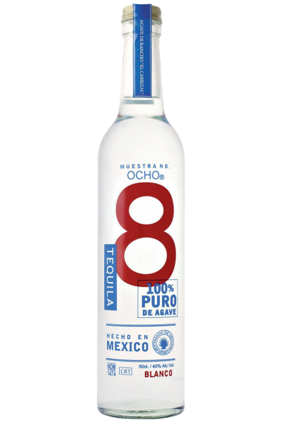 Tequila Ocho Plata 50cl