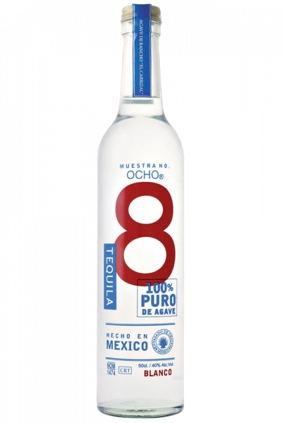 Tequila Ocho Plata 50cl