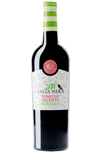 Primitivo Balia Nera Biologico Masseria Spaccafico 2024