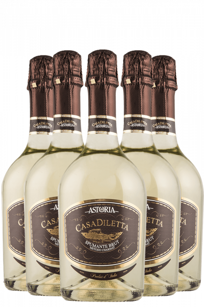 6 Bottiglie Casa Diletta Brut Astoria 