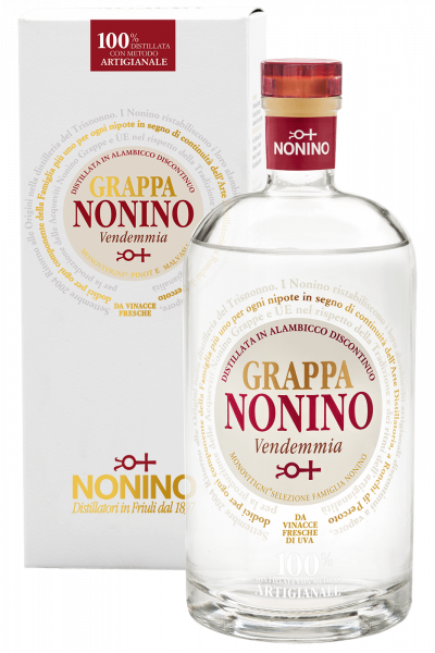 Grappa Nonino Vendemmia Bianca 70cl (Astucciato)