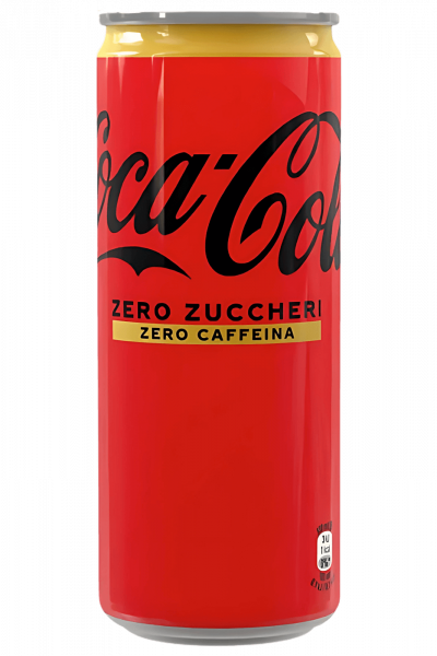 Coca-Cola Zero Zuccheri Zero Caffeina Lattina 33cl