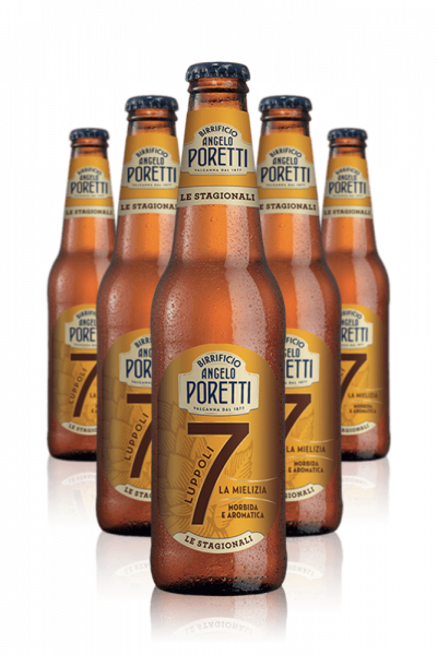 Poretti 7 Luppoli La Mielizia Cassa da 24 bottiglie x33cl