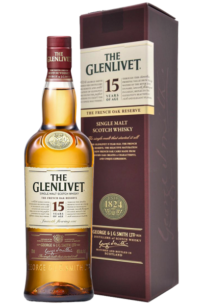 The Glenlivet 15 Years Old 70cl (Astucciato)
