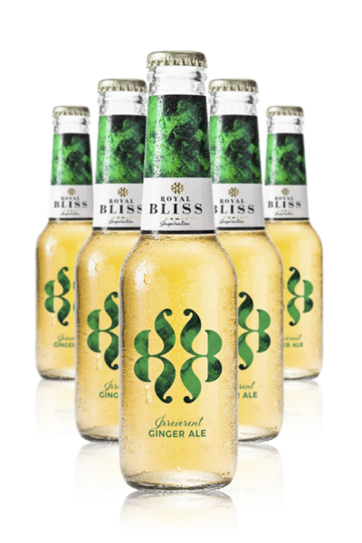 Royal Bliss Tonica Ginger Ale Cassa Da 12 bottiglie x 20cl