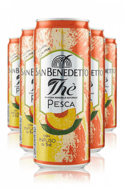 Thè San Benedetto Pesca Cassa da 24 Lattine x 33cl
