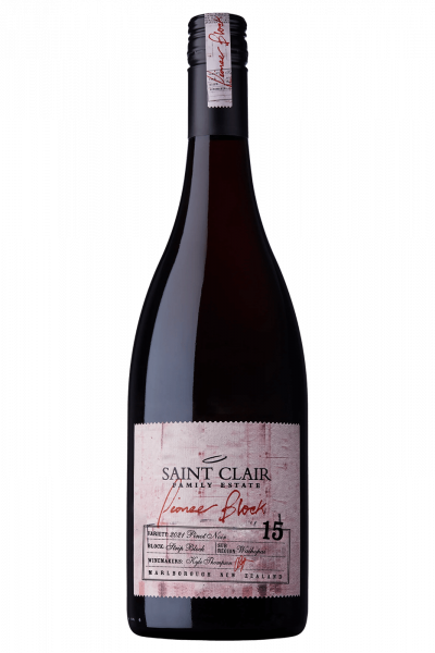 Pinot Noir Pioneer Block 15 Strip Block Saint Clair 2021