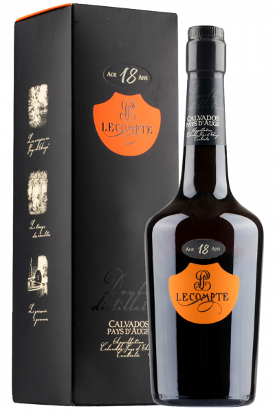 Calvados Pays D'Auge Lecompte 18 Anni 70cl (Astucciato)