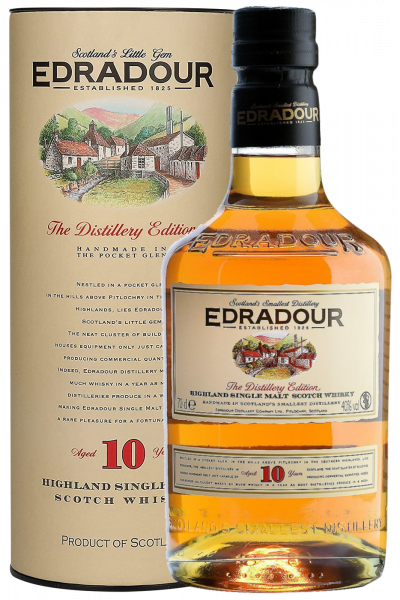 Edradour Highland Single Malt Scotch Whisky 10 Y.O. 70cl (Astucciato)