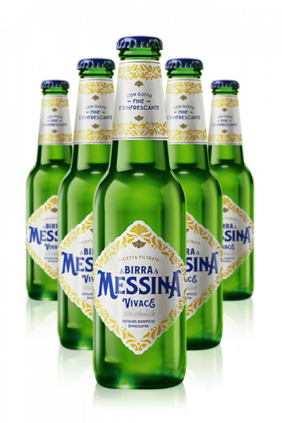 Birra Messina Vivace Cassa Da 24 Bottiglie x 33cl