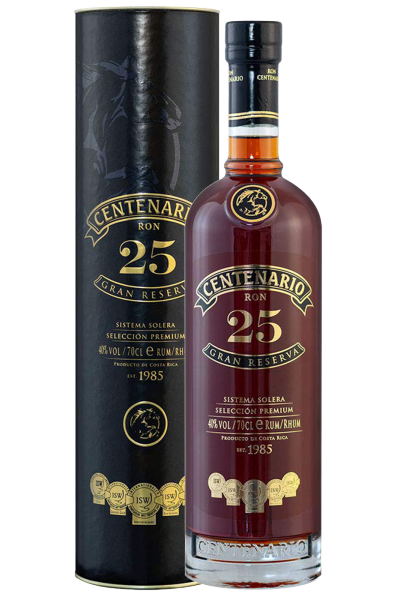 Ron Centenario Gran Reserva 25 YO Centenario Internacional 70cl (Astucciato)