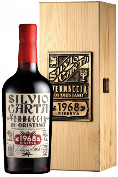 Vernaccia Di Oristano Riserva 1968 Silvio Carta (Cassetta in Legno)